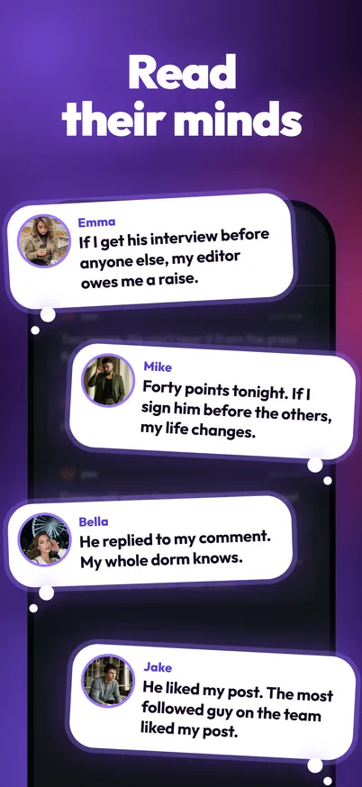Circle screenshot: read their minds